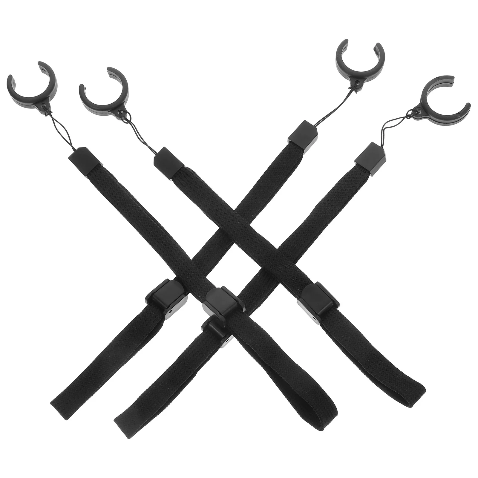 

4 Pcs Crutch Lanyard Hiking Accessories Handmade Wrist Strap Cane Belt Walking Climbing Sticks Straps