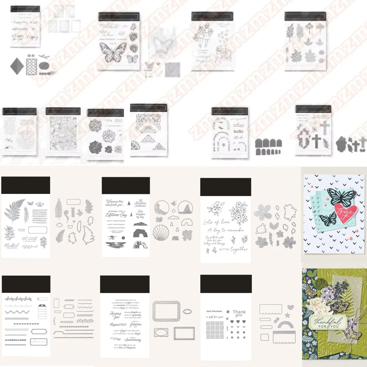 

Garden Florals Hearts Spring Valentine Birthday New Clear Stamps Metal Cutting Dies Set for DIY Making Card Supplies Decoration