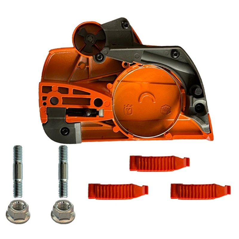 ABKP-Coperchio piastra guida per Husqvarna 460 455 Copertura anti-chip 537286301   455 460 Coperchio guida H455 Piastra laterale sinistra