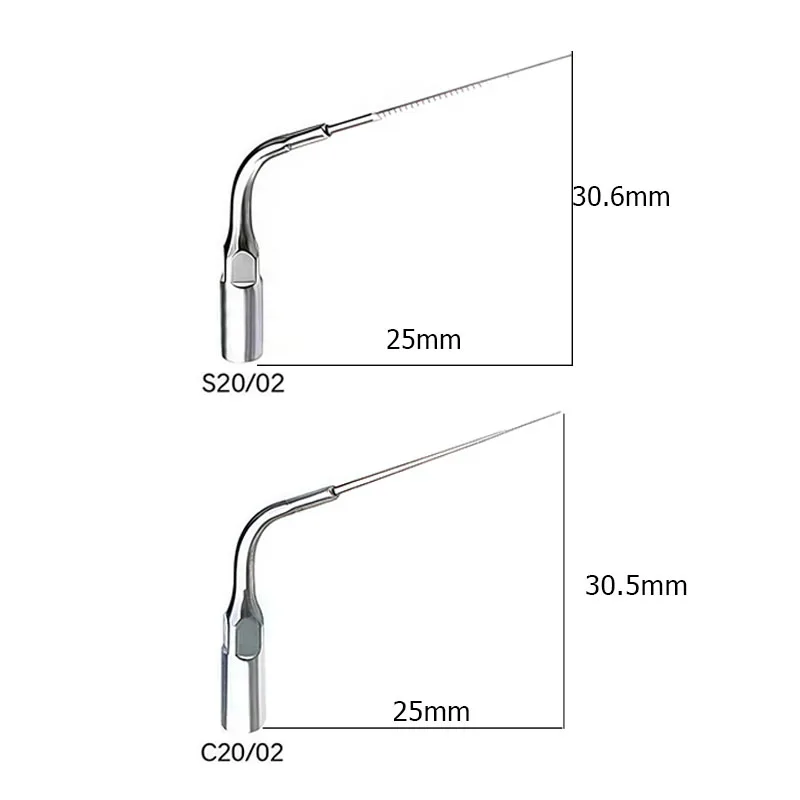 OEING Dental Endodontic Ultrasonic Activator Endo Irrigator Tips Titanium Root Canal Treatment Dentistry Thread Straight Type