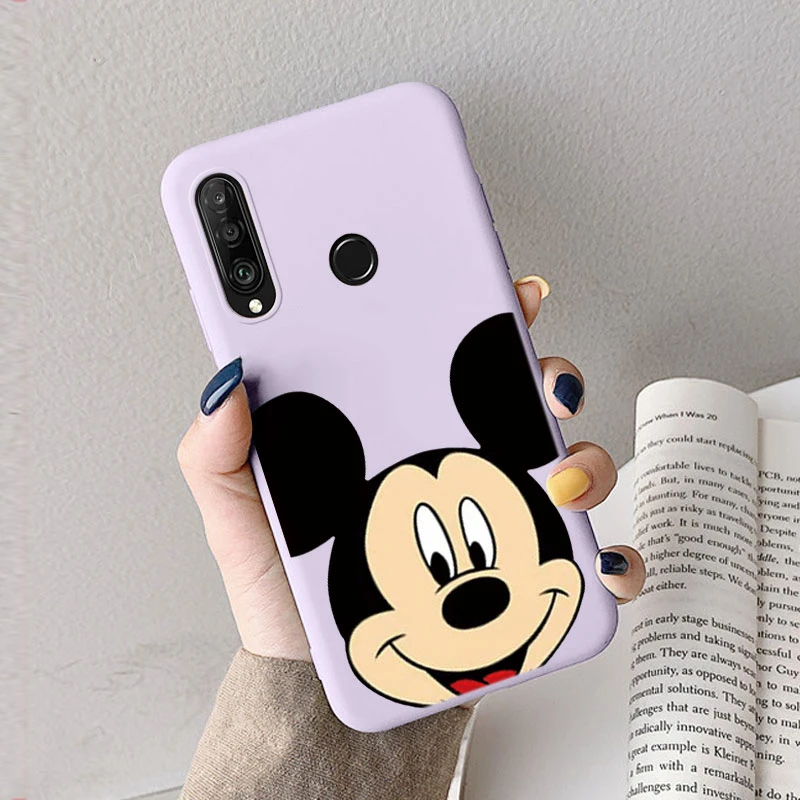 Silikonowe etui na telefon do Huawei P30 P 30 Lite P30 Pro Cover Mickey Minnie Donald Duck Soft Funda do Huawei P30 P30Lite Coque Bag