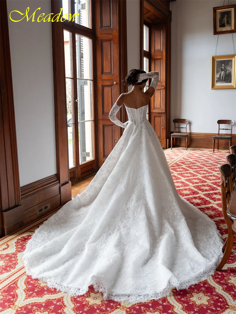 Personalizado encantador vestido de casamento de renda branca moderno querida sem mangas vestidos de noiva macio a linha capela trem novia