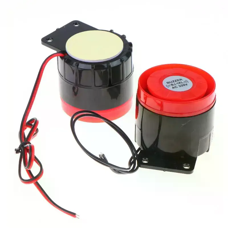IP54 High Decibel Sound And Light Alarm 12V 24V 220V Buzzer Anti-theft Audio Electronic Horn Waterproof Dustproof