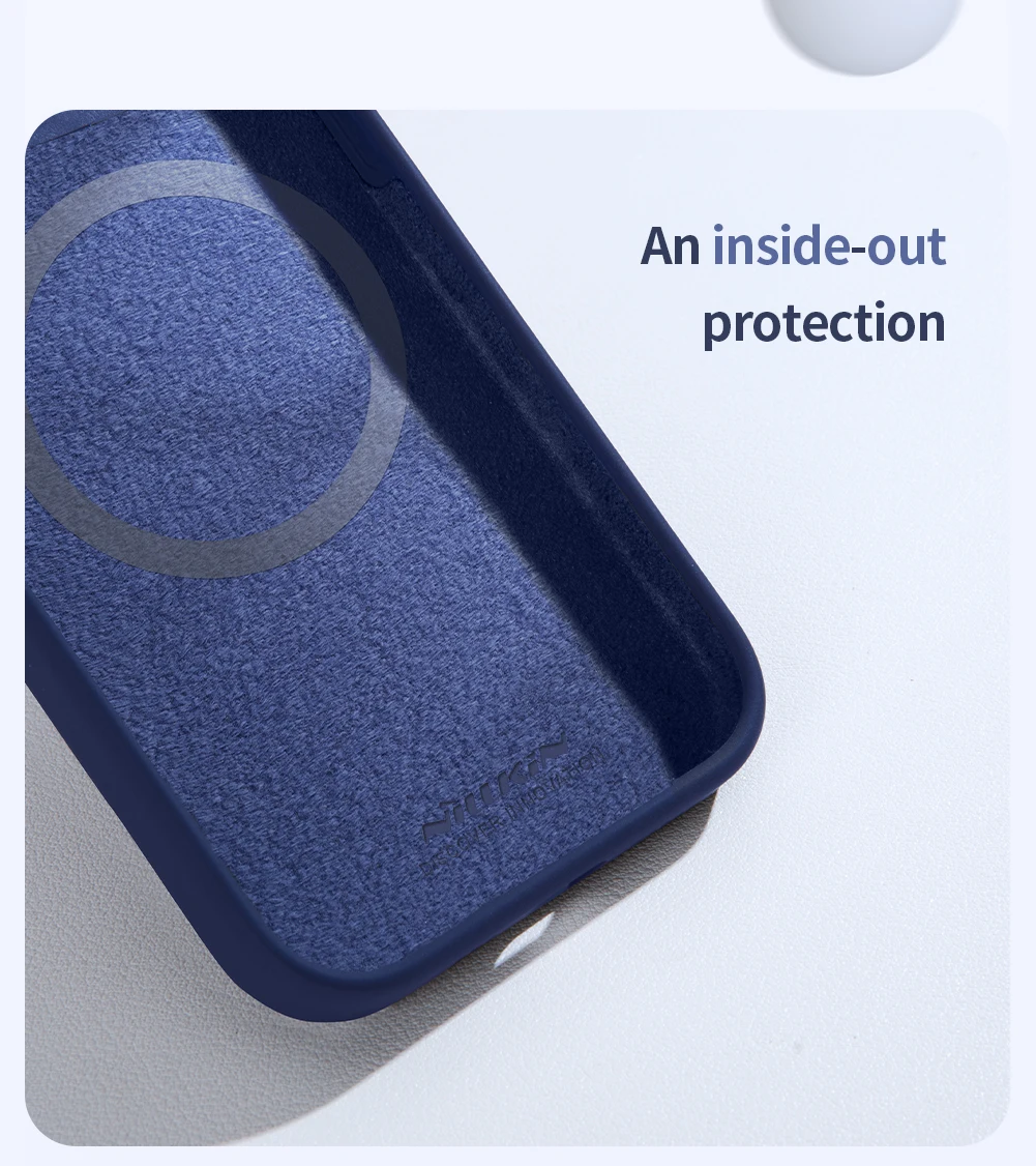 NILLKIN For iPhone 14 pro 15 Pro Max Lens Wing Lens cover bracket protective case border Magnetic phone case protective cover