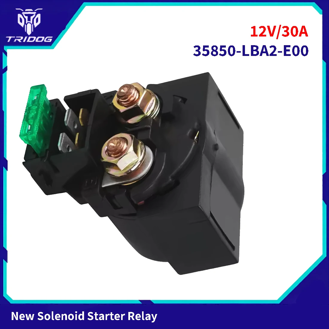 Motorcycle ATV Start Relay Solenoid 30A For KYMCO MXU 450I 2012-2015 XCITING 250I 249CC 300I 271CC 500I 2006-2014 35850-LBA2-E00