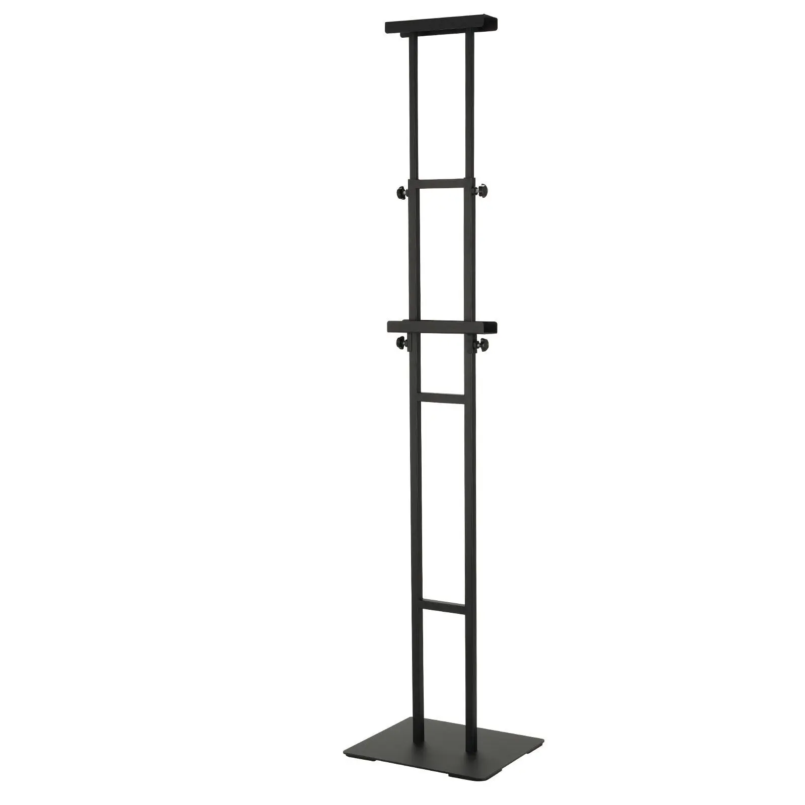 

Adjustable Height Poster Stand Up to 75 Double-Sided Heavy Duty Floor Sign Holder with Shock-absorbing Base Black