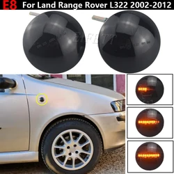 1Pair Car LED Side Marker Turn Signal Light For Land Range Rover L322 2002-2012 Flashing Sequential Indicator Blinker Lamp