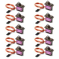 MG90S Servo 1/2/4/10/20/50 Pcs All Metal Gear 9g SG90 Upgraded Version For Helicopter Plane Boat Car MG90 9G Trex 450 RC Robot