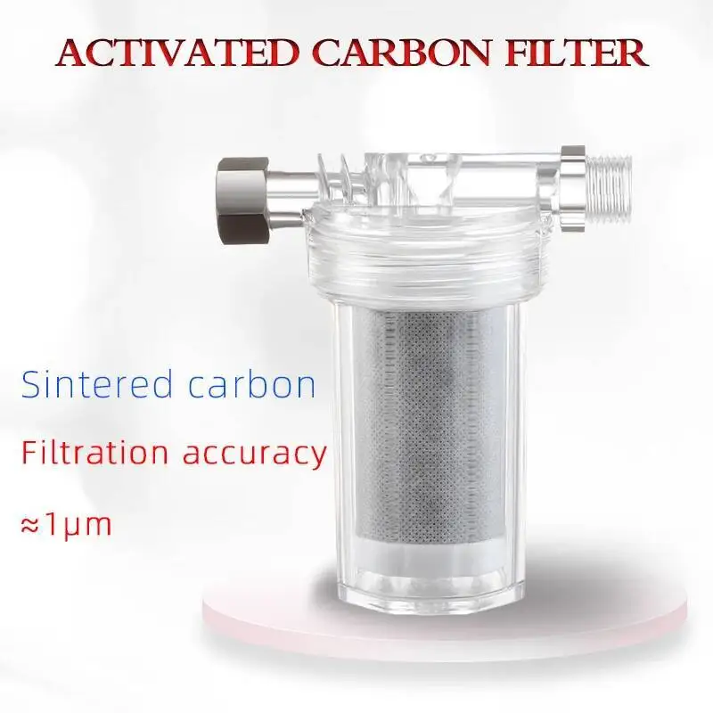 

1PC Purifier Output Universal Filter Activated Carbon Shower Strainer Faucet Water Heater Purification Kitchen Bathroom