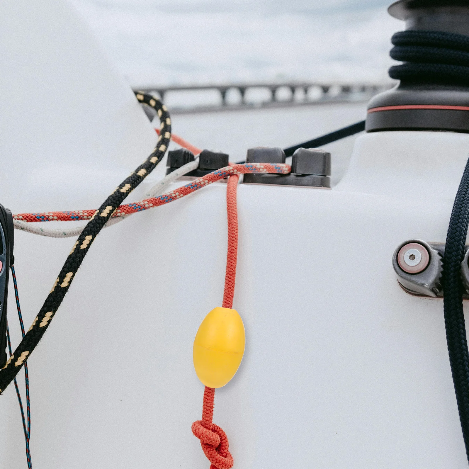

Lightweight Portable Buoy Float For Kayak Yacht Boat Durable Water Swimming Anchor Line Markers Bright Color Easy Operation