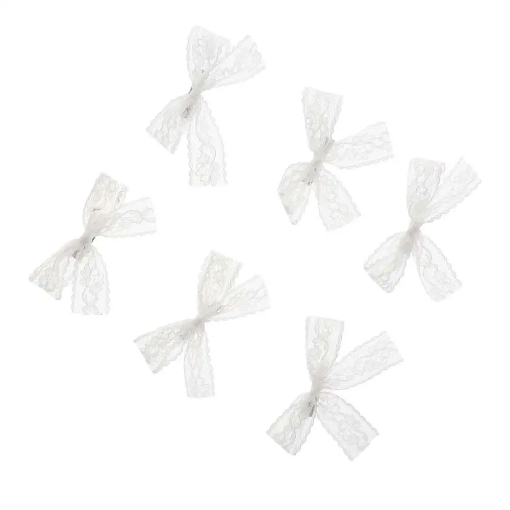 الفتيات أغطية الرأس القماش لوليتا الدانتيل الكورية القوس دبوس الشعر Balletcore المشابك مقاطع الشعر الإناث إكسسوارات الشعر