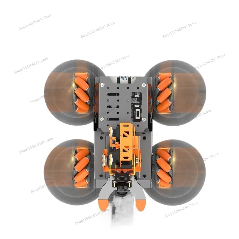 For 4B/5 Intelligent Car AI Vision Robot Arm MasterPi Wheat Wheel Autonomous Handling Programming Robot