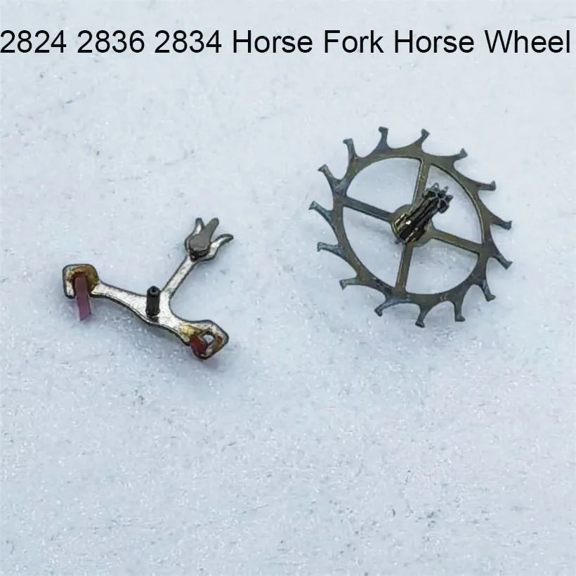 

Аксессуары для часов, подходящие для внутреннего механизма 2824 2836 2834, вилка для лошади, колесо для лошади, эвакуационная вилка, детали для ремонта эвакуумного колеса