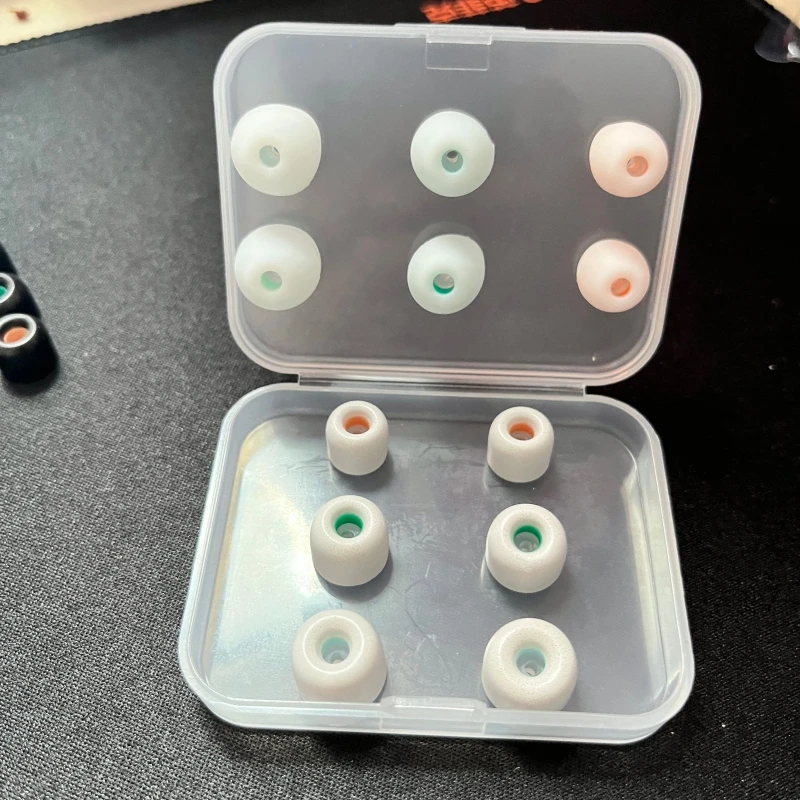 Xsl memory ear cotton paraorecchie in silicone elasticità lenta adatto per cuffie auricolari sony wf-1000xm4