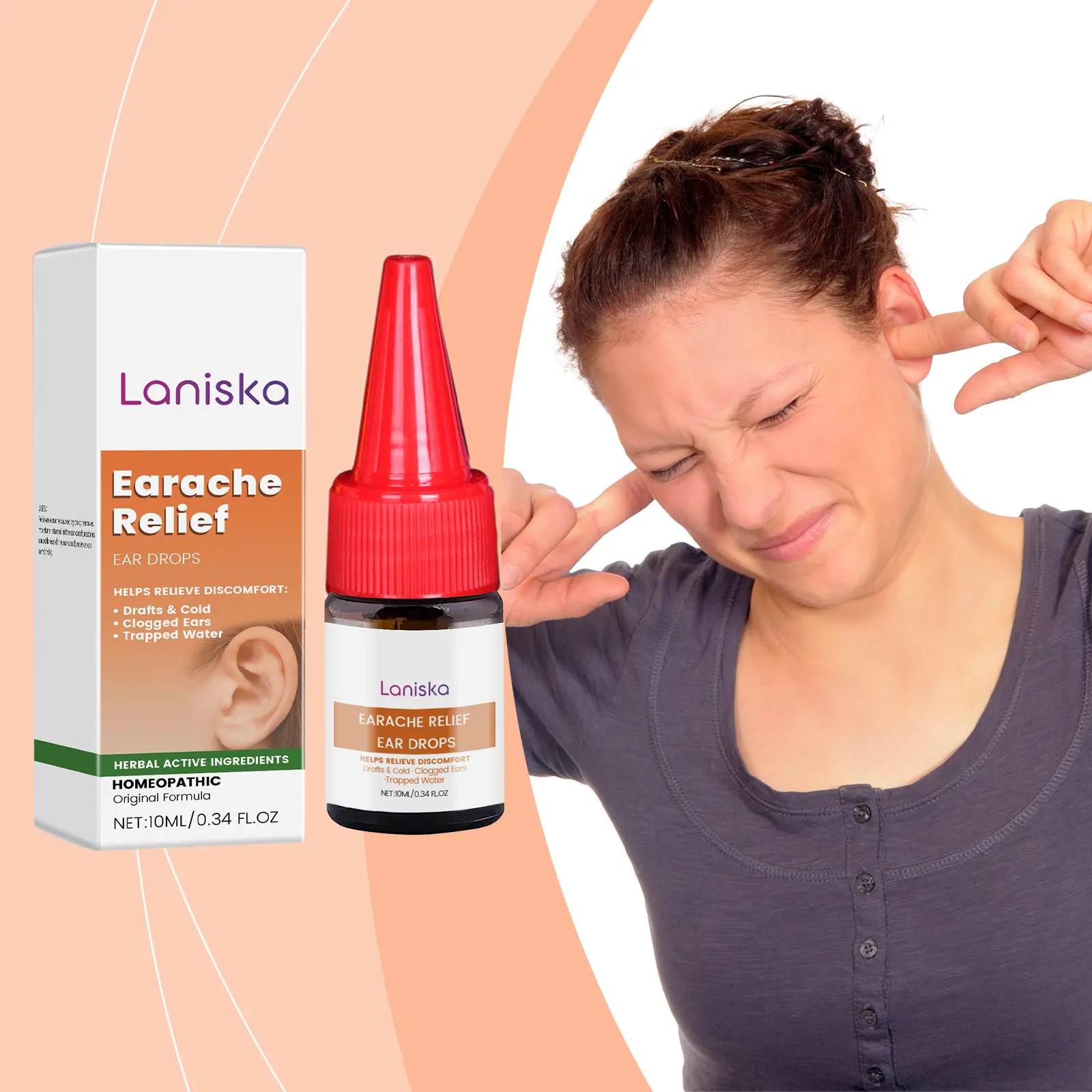 Tinnitus Treatment Ear Drops Earwax Removal Restore Hearing Relieve Ear Ringing Swelling Discomfort Ear Health Care Otitis Fluid