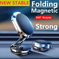 2024 Magnetic Car Phone Holder Magnet Mount Mobile Cell Phone Stand GPS Support For iPhone14 13 12 Xiaomi Huawei Samsung S21 S20