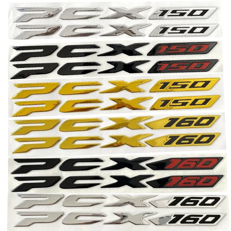 

Motorcycle Modification Parts Decal 160 Stickers For 160pcx 150pcx A SET Waterproof Refit Blackening Retrofit Logo Accessories