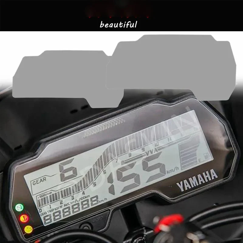 For Yamaha R15 V3 2017-2021 MT15 MT-15 YZF-R125 MT-125 MT125 2022 Motorcycle Cluster Scratch Protection Film Screen Protector