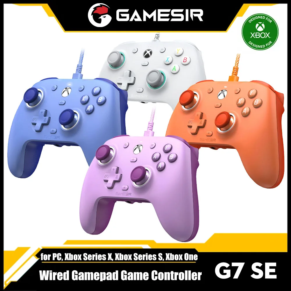 GameSir G7 SE Wired Gamepad Game Controller Hall Effect Joystick for PC/Xbox Series X/Xbox Series S/Xbox One