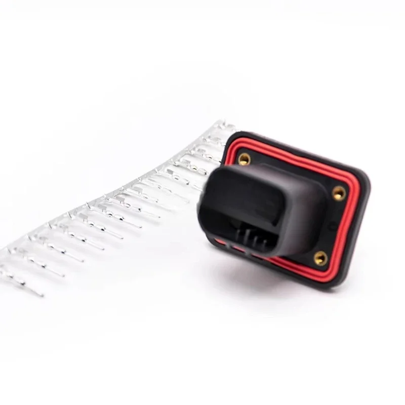 

32 Pin HV Signal Communication Automotive Connector Waterproof Rectangular Plug and Socket Rubber Wire Seal