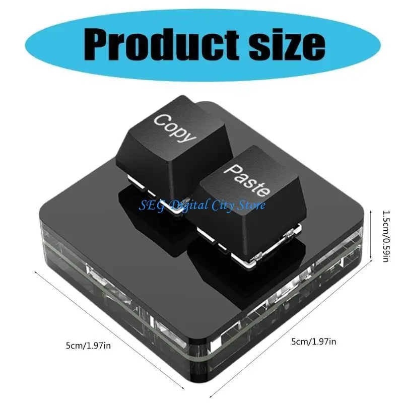 U75B Nhẹ 2 Bàn phím chơi game chính, bàn phím cơ học USB C có màu cho trò chơi nhịp điệu và năng suất