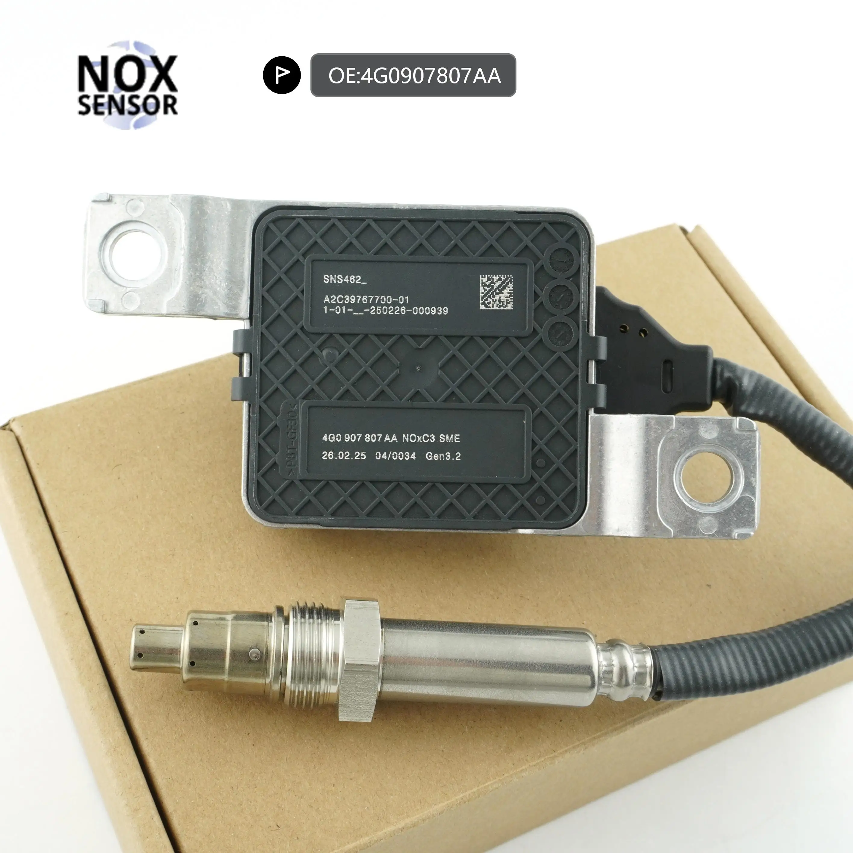 

4G0907807AA NEW Nitrogen Oxide Nox Sensor Fits For VW And AUDI A6 2015 -2018 NOx SENSOR