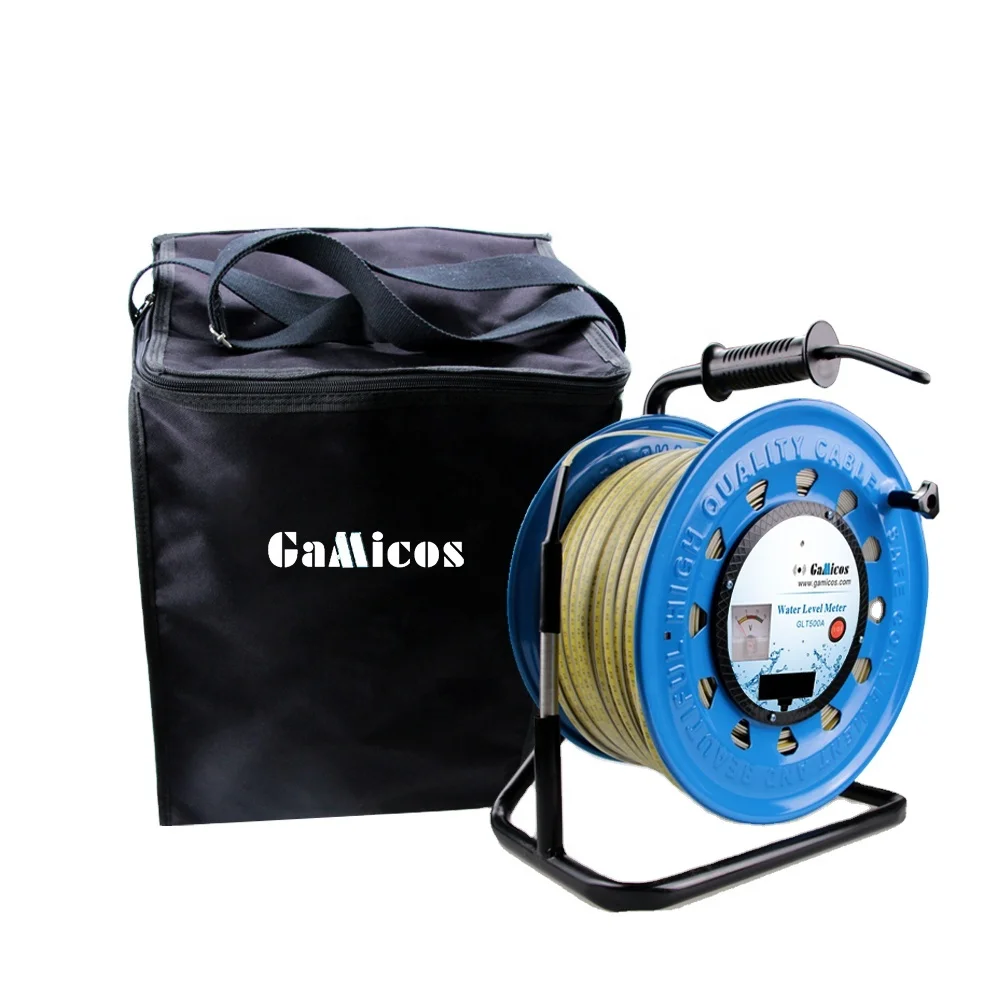 GAMICOS GLT500A Portable Steel Ruler Well Depth Water Level Meter 300m