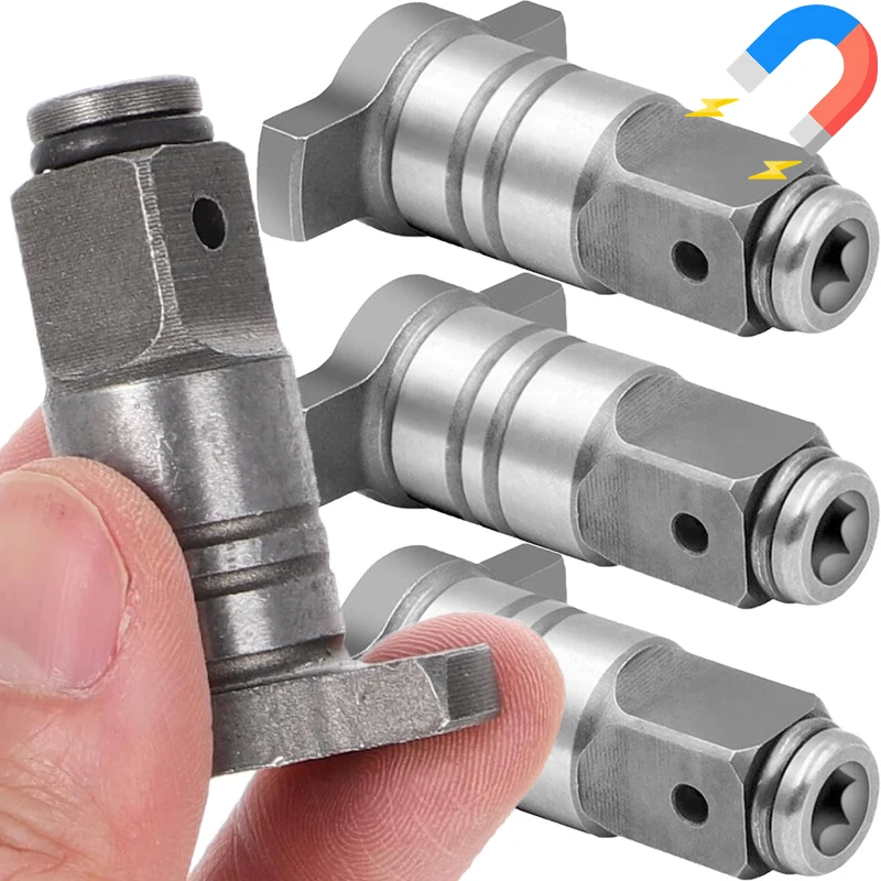 

Электрический гаечный ключ, адаптер квадратной оси с внутренним магнитом, запасные части для ремонта дома, многофункциональная головка, Т-образный вал, электроинструмент