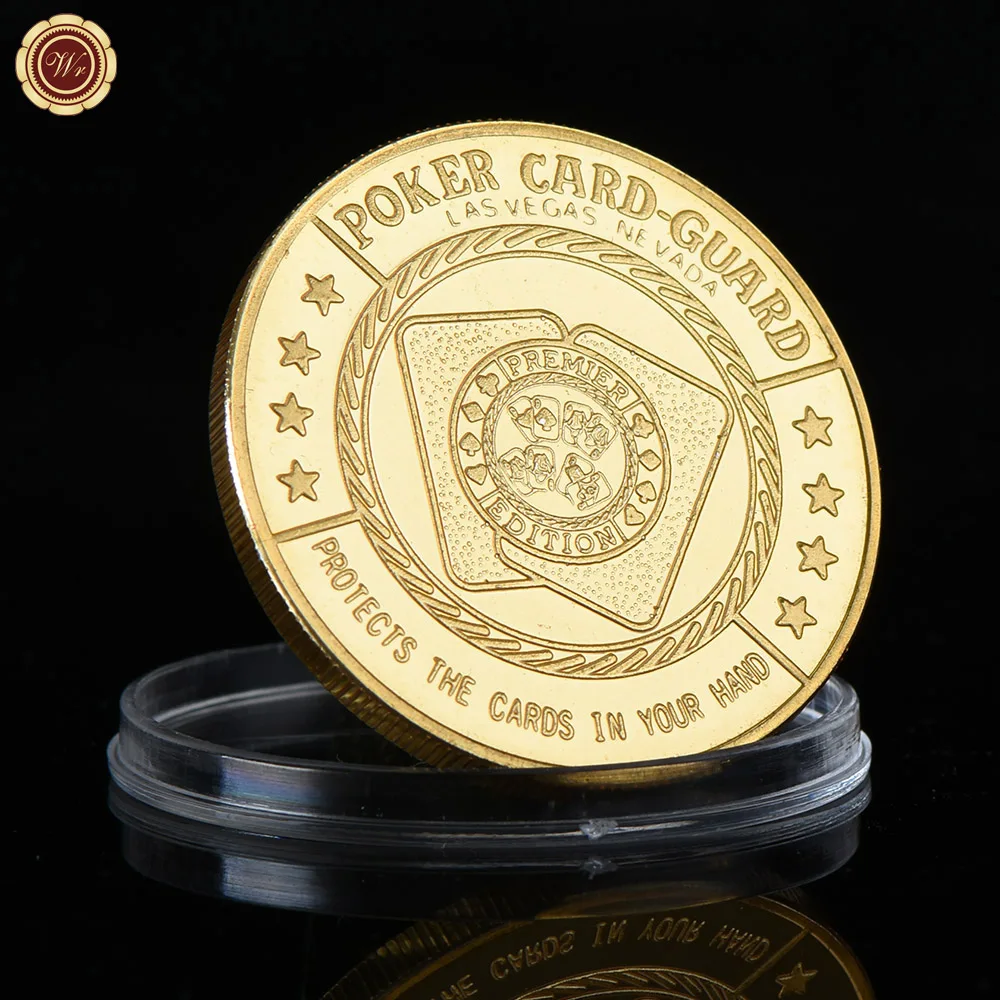 Welcome To Nevada Las Vegas Poker Chip Angel Casino Challenge Gold Coin Lucky Souvenir Personalized Token Coin Collection