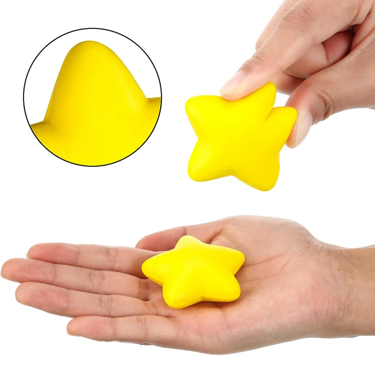 30Pcs Star Stress Ball Bulk Stress Relief Balls Mini Foam Stress Ball for School Carnival Reward,Student Prizes image 2