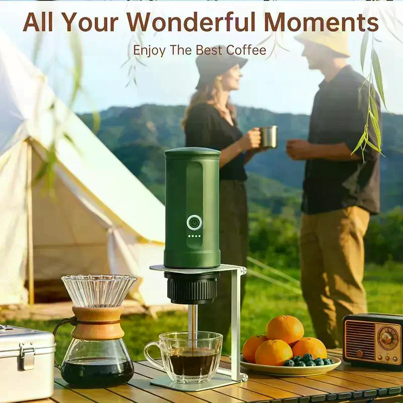 Coffee Drip Holder Aluminum Alloy Support Stand For Wireless Portable Espresso Machine Electric Pour Over Brewer Travel Foldable