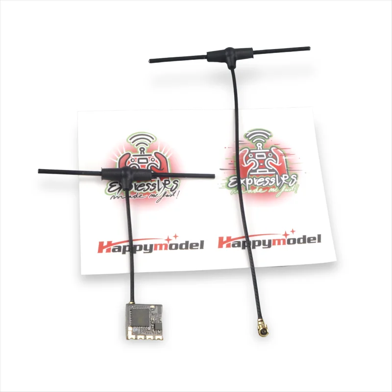 جهاز استقبال Happymodel EP1 RX 2.4G ExpressLRS معدل تحديث 500 هرتز خفيف للغاية مقاس نانو لطائرة RC FPV طويلة المدى LR4/LR7