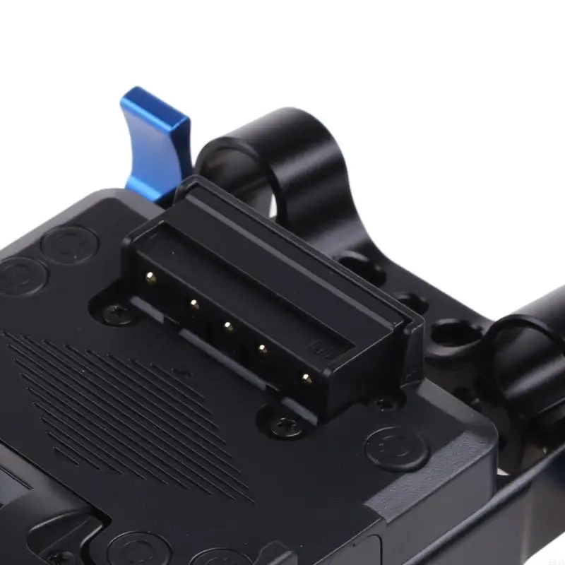 

634A Стенд освещения штатив V-Mount Bock Bock Adadapter Power Power Power Power для 5D2/5D3/5D4/80D/6D2 Легко в использовании