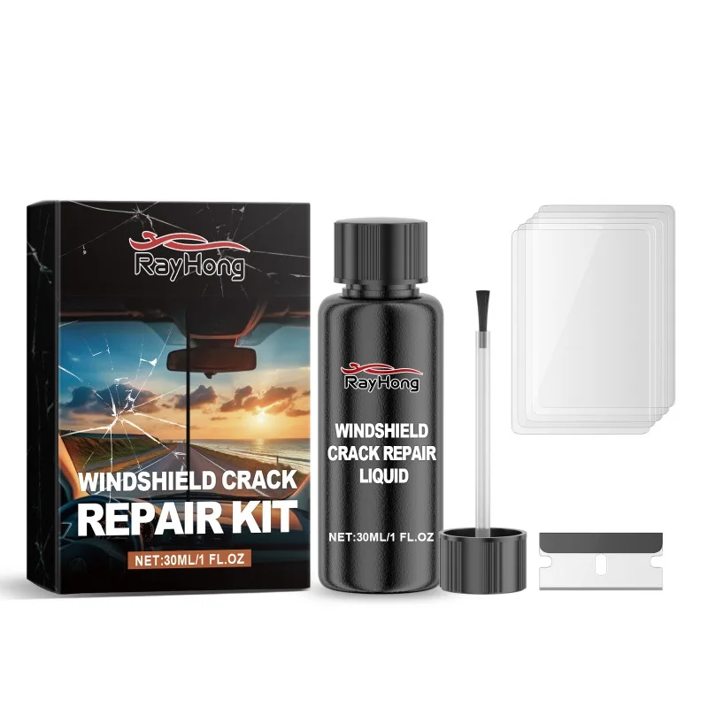 Car Windshield Repair Liquid, Glass Nano Repair Kit for Cracks To Restore Clear Vision
