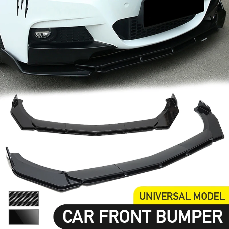 Hot Sell 5pcs Upgraded Front Bumper Shovel with Stepped Design High-Quality ABS Material Car Accsesories Accessory