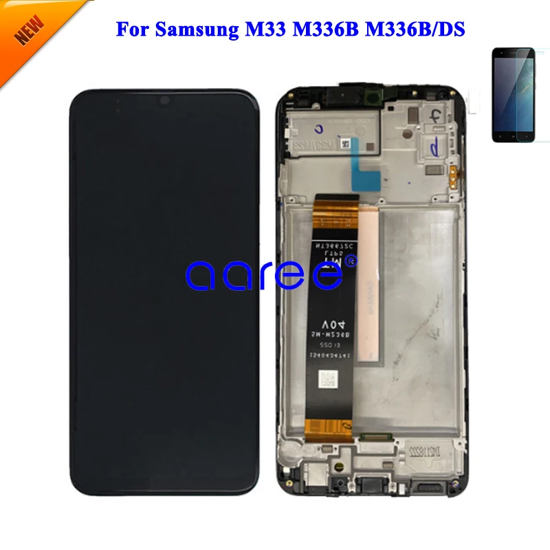 LCD Screen  For Samsung M33 LCD For Samsung  M33 M336B LCD Screen Touch Digitizer Assembly