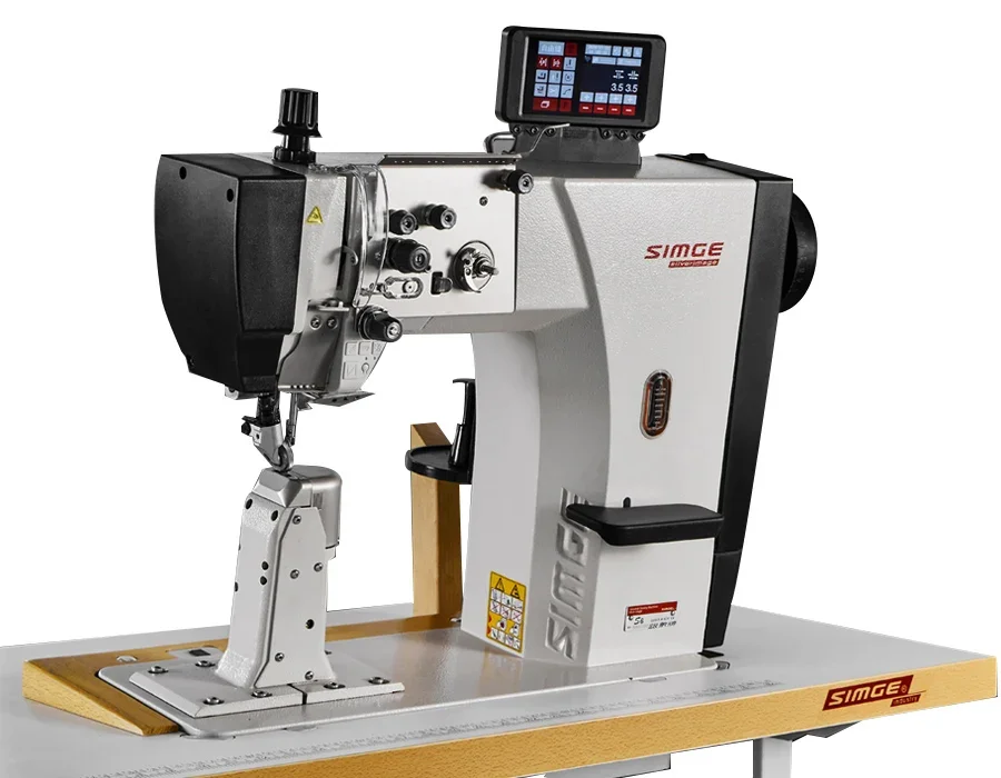 S6 cnc China sewing machine post bed sewing machine