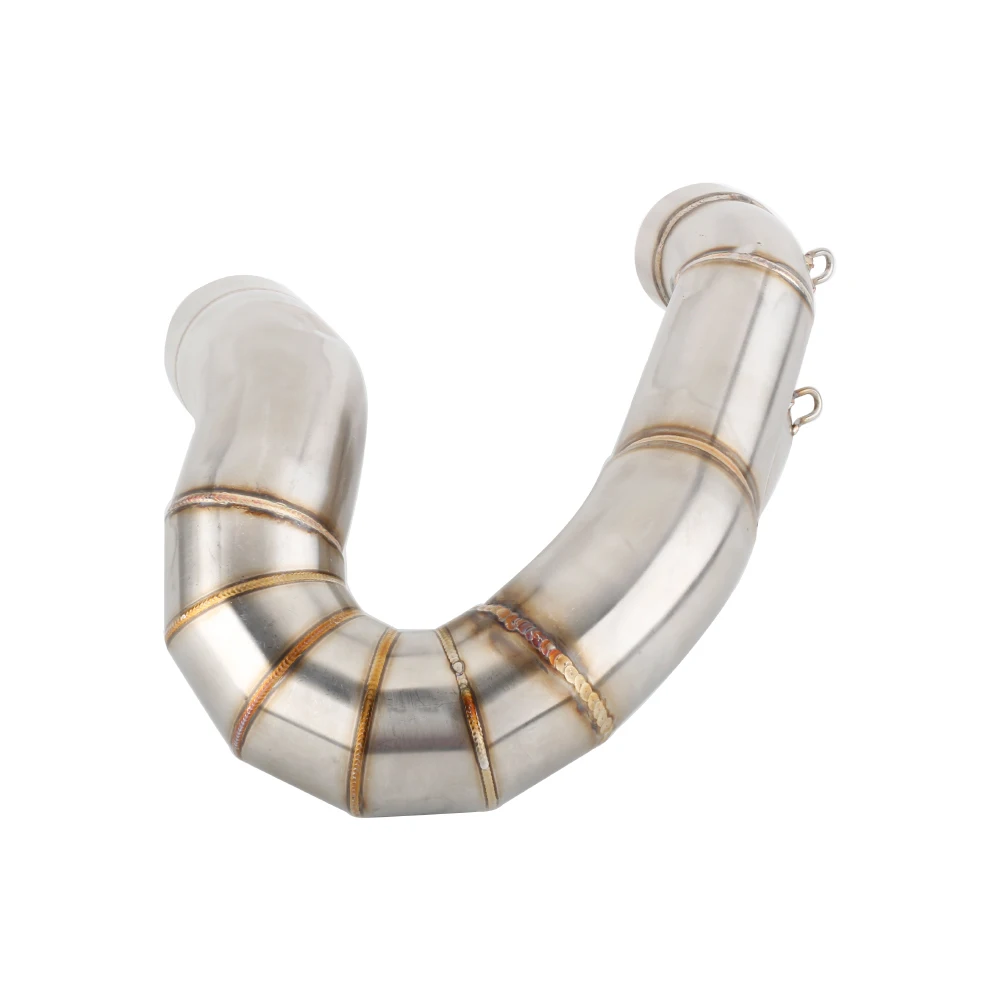 

2021 950 Motorcycle For Ducati Hypermotard 950 / SP 2019 to 2021 Escape Motorcycle Exhaust Muffler Link Pipe Slip-on