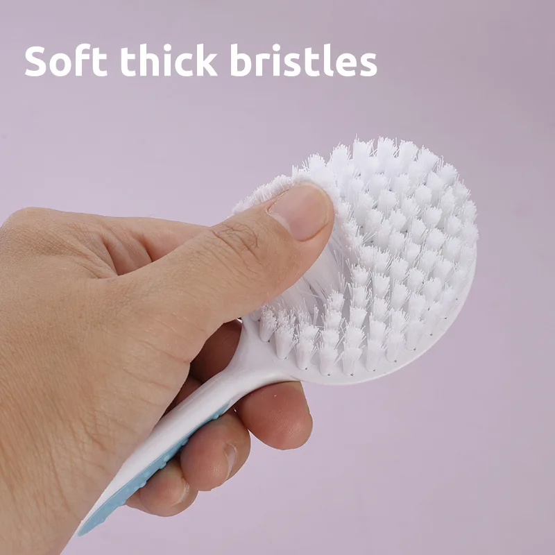 مشط أطفال جديد مكون من 3 قطع، مجموعة العناية بفرشاة أسنان الطفل وفرشاة الشعر، أداة تنظيف فرشاة غسيل الأطفال #3