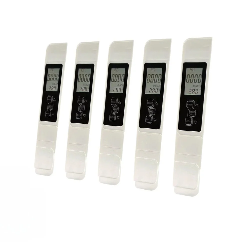 For Nighttime Water Checks 4 In 1 Water Tester Water Quality Monitor Smart Color Indicator Display High Contrast Reading