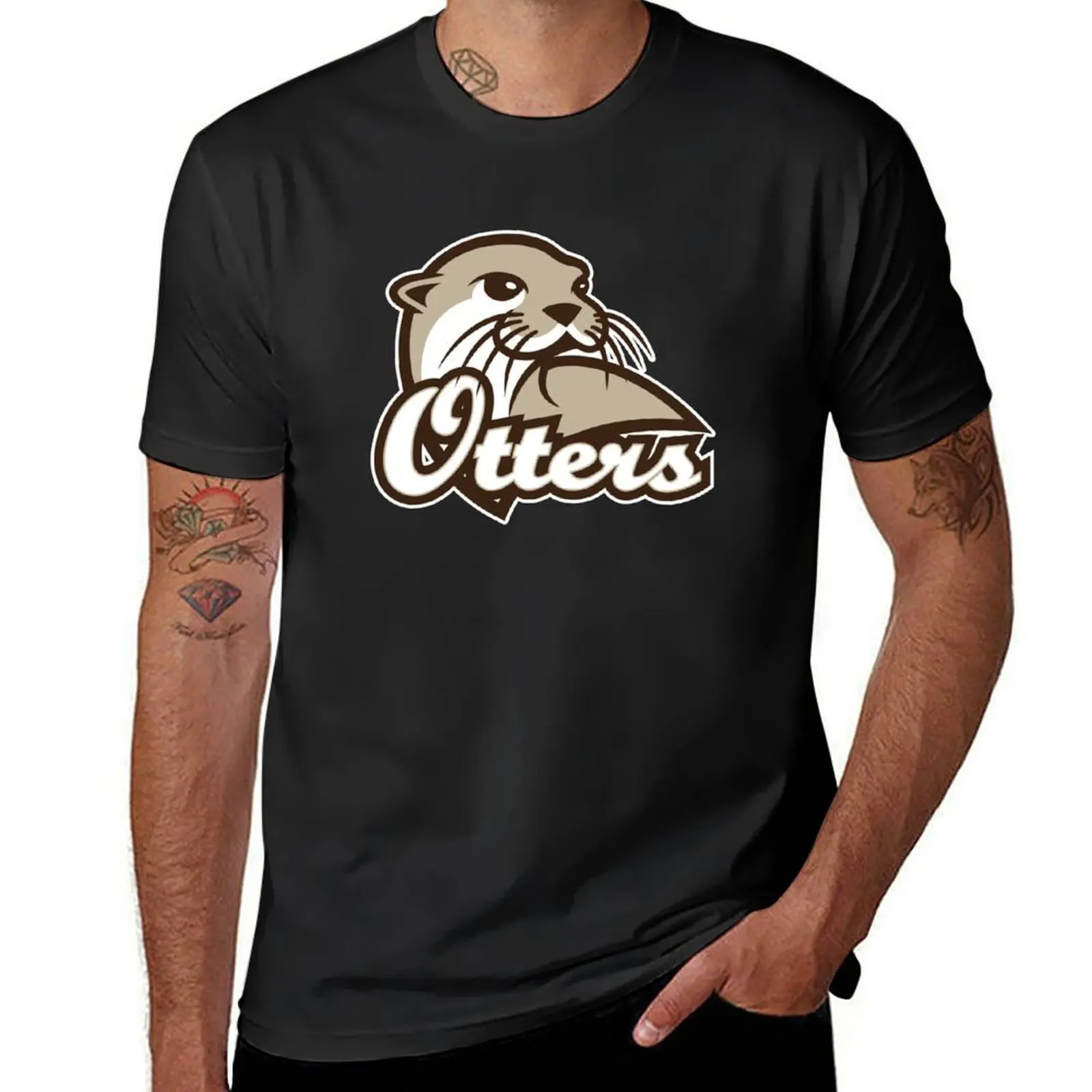 

Otters T-Shirt tops shirts graphic tees summer clothes t shirts for men graphic