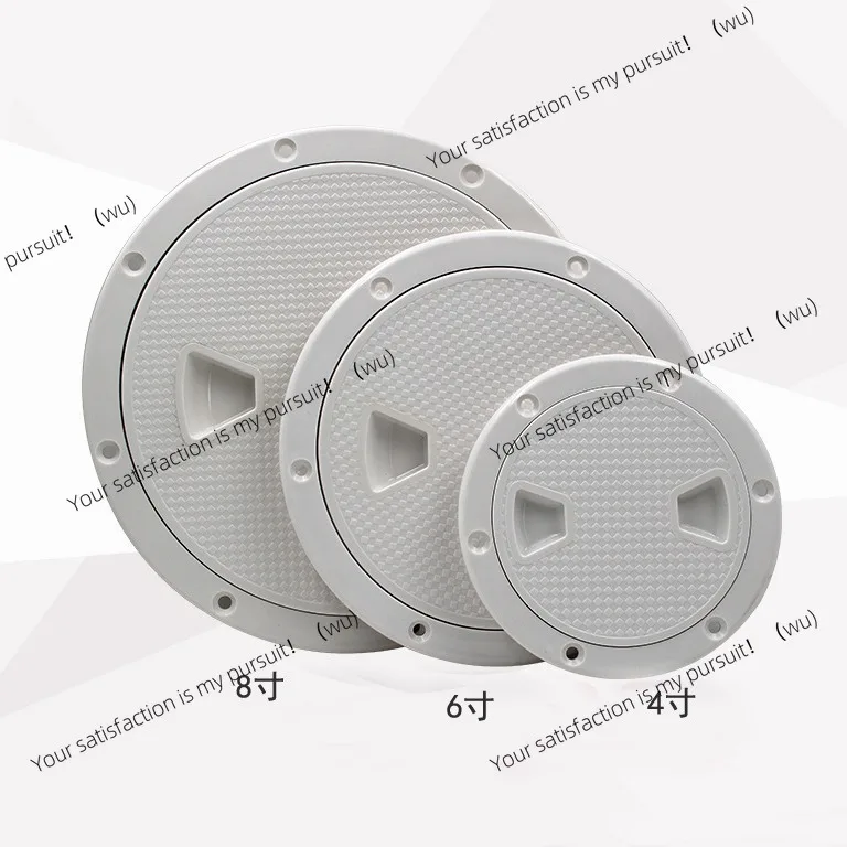 Marine hatch cover, deck cover, wear-resistant engineering plastic material maintenance, anti-skid hand hole cover marine