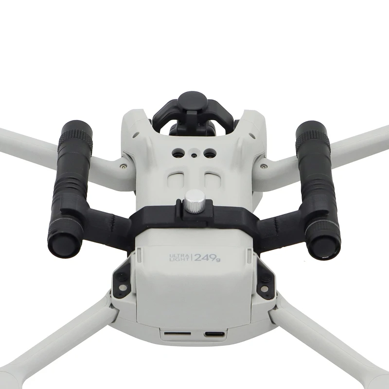 Lampa nocna, szperacz, latarka do lotów nocnych z regulowanym uchwytem kątowym do drona DJI Mini 3 3pro / Mini 4pro — zdjęcie produktu 2