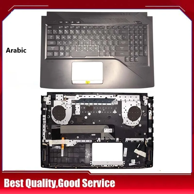 

New/org For Asus ROG Strix 3 GL503 GL503V GL503VS GL503VD GL503VM Palmrest Arabic keyboard upper cover C shell