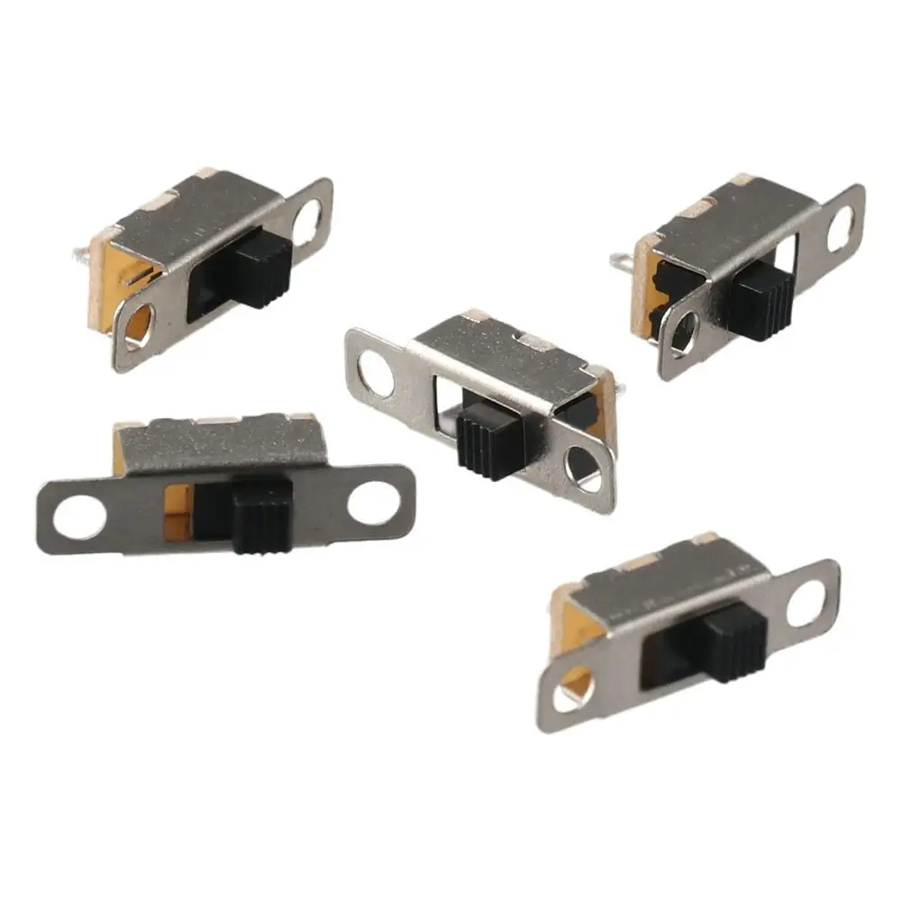 5pcs New 3 Pin 2 Position Micro Mini Toggle Switch SS12F15 Panel Mount High Knob 0.5A/DC 50V 3mm Slide Switches