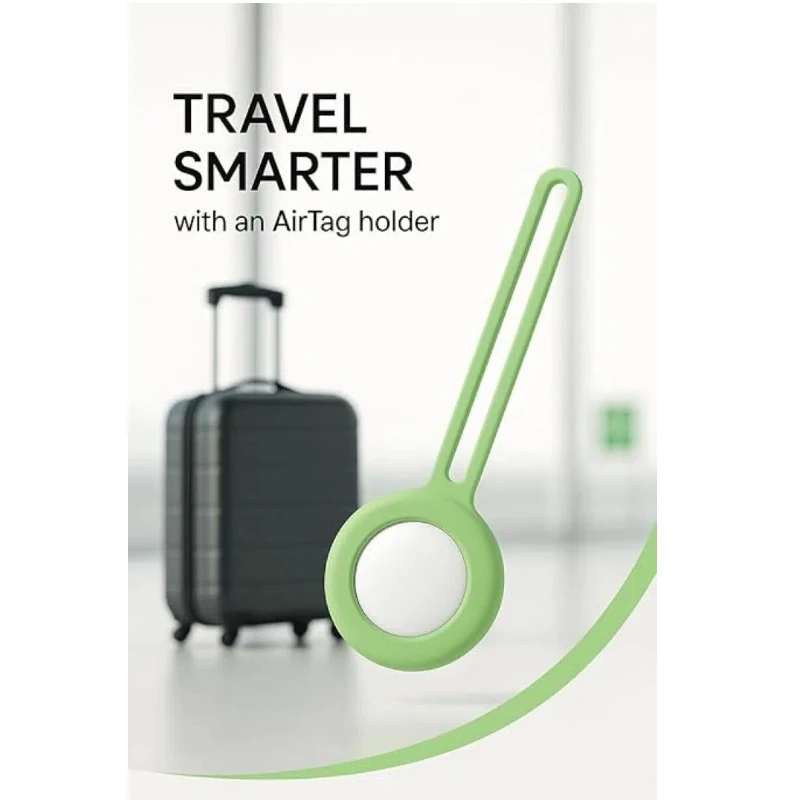 Wodoodporne etui zapobiegające zgubieniu - silikonowa osłona ochronna ze smyczą do Apple AirTag