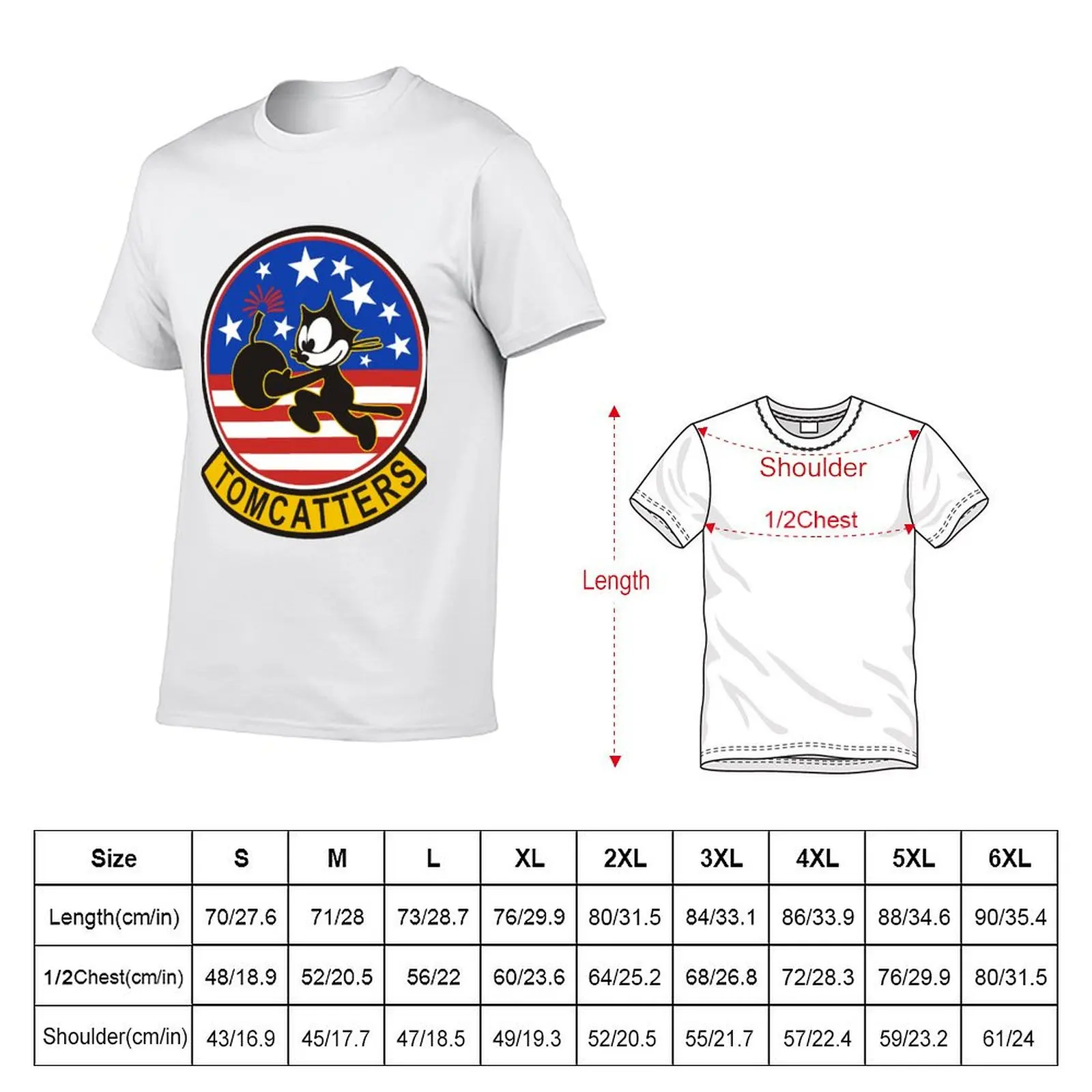 Tomcat VF-31 Tomcatters T-Shirt oversizeds quick-drying funny t shirts men