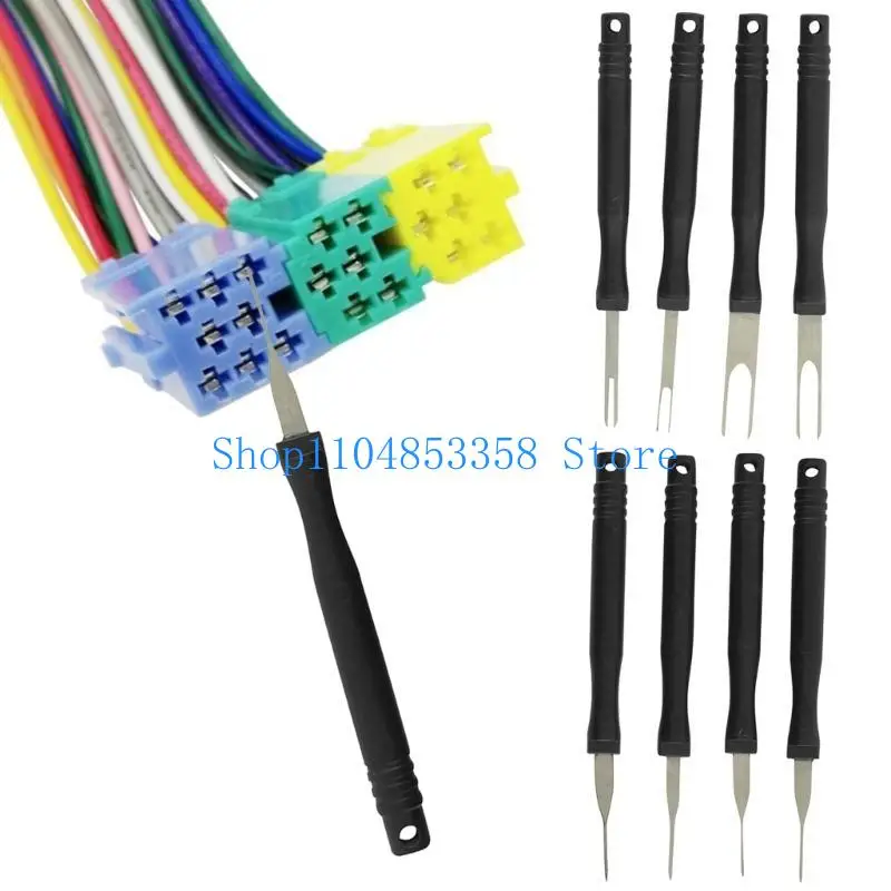 Bộ công cụ loại bỏ thiết bị đầu cuối 652F, Bộ kéo tháo bộ sưu tập chốt dây điện cho đầu nối điện Bảo dưỡng xe