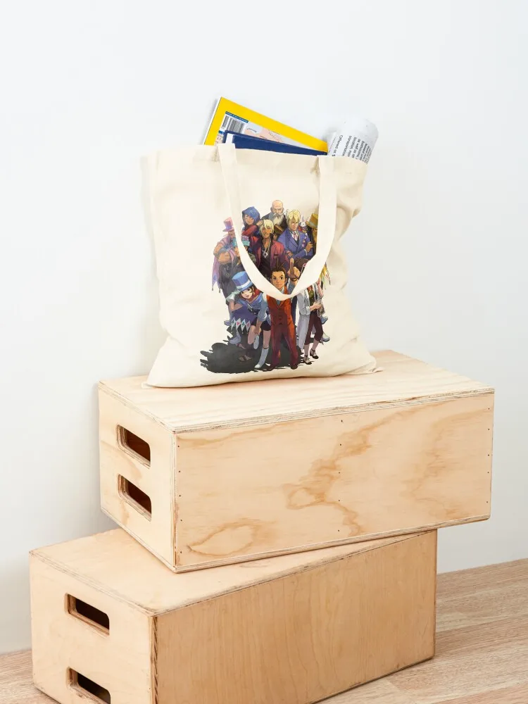 Apollo Justice Ace Attorney Trilogy Tote Bag Candy bags tote bag screen tote bags aesthetic Lady bag