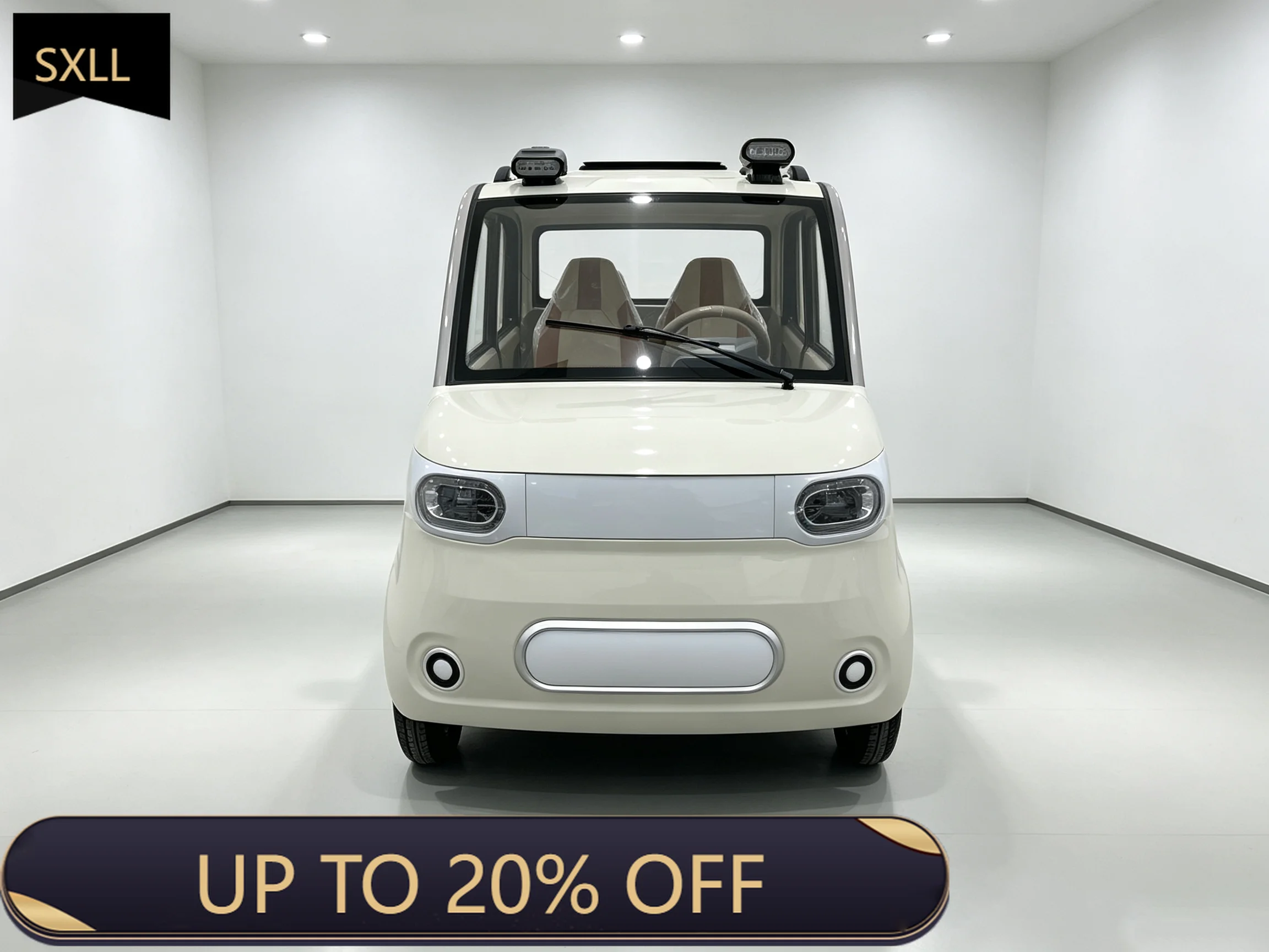 SXLL  closed cockpit four-wheel mini electric vehicle, suitable for families and the elderly daily travel electric vehicle